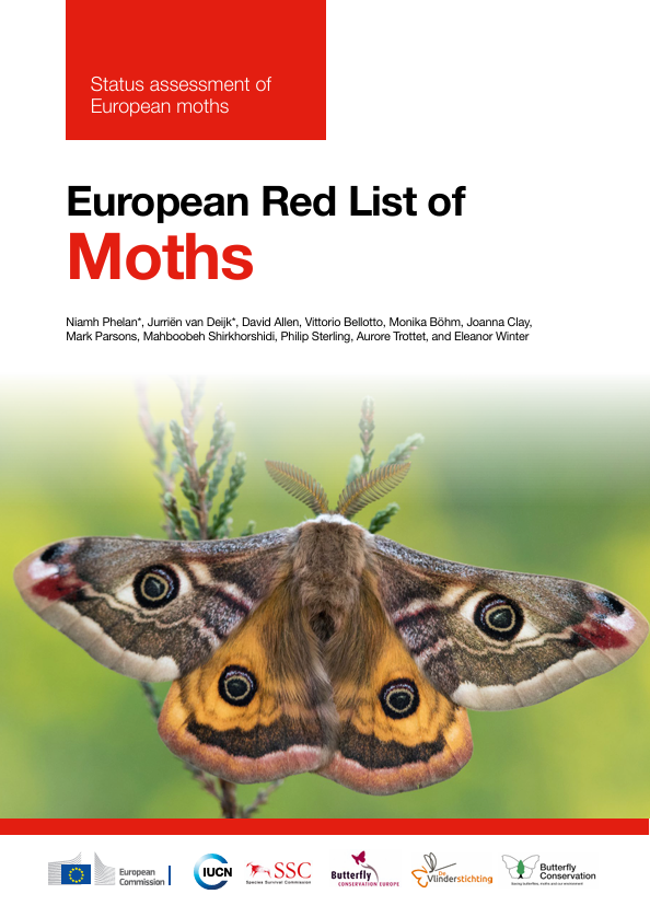 oreina contribue à la première Liste rouge européenne des papillons de nuit !